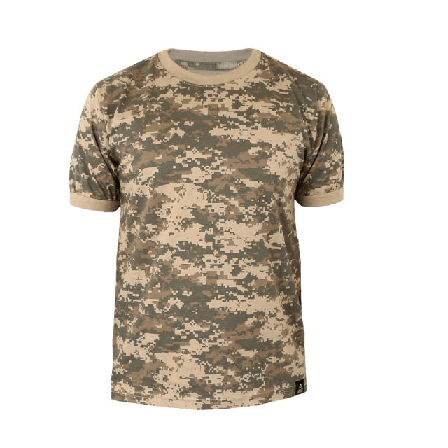 Camiseta Militar | Camuflada Digital Areia - Atack - Arsenal Tático