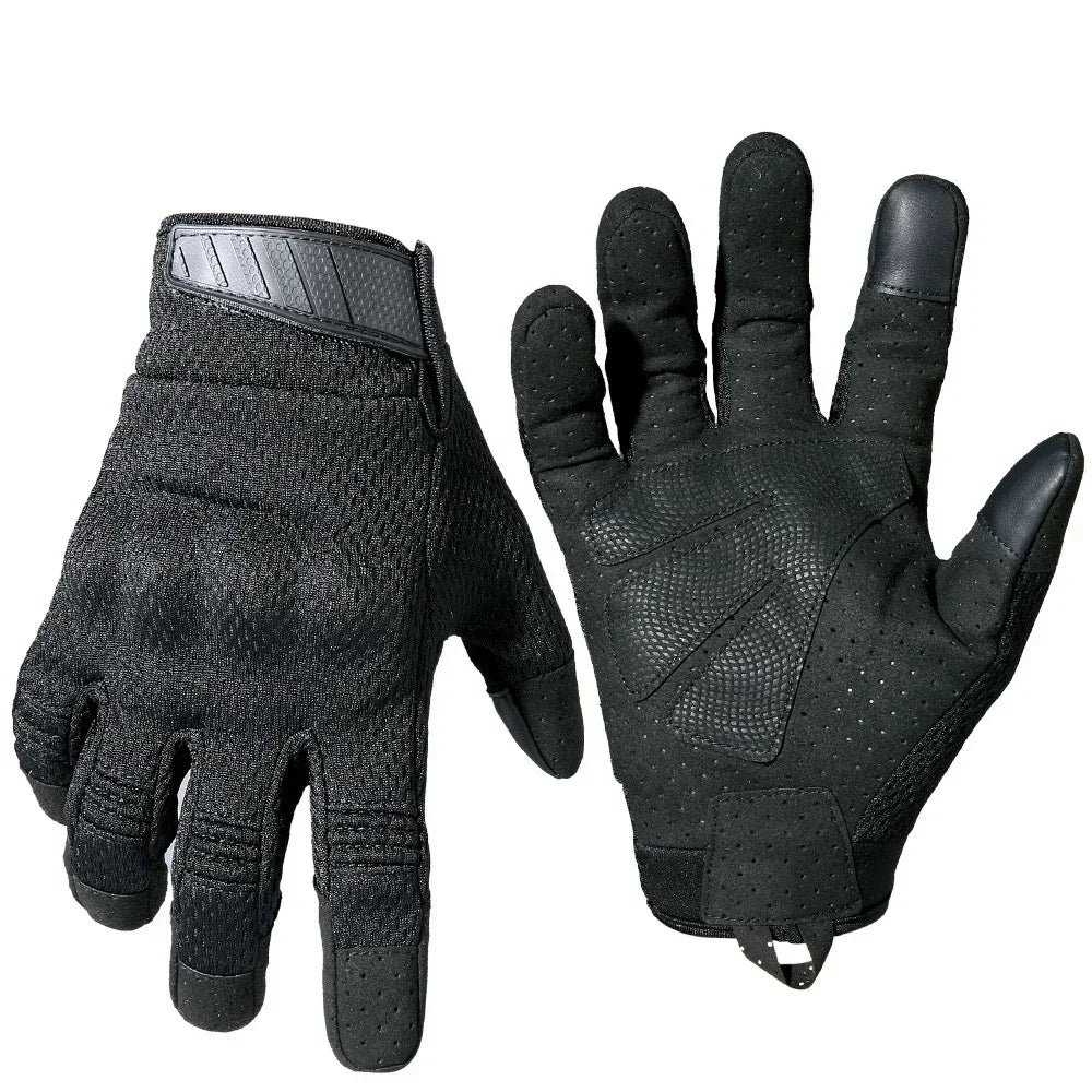 Tactical Gloves Touch Screen Outdoor Sports Cycling Hiking Camping Hunting Shooting Combat Airsoft Work Non-slip Protective Gear - Arsenal Tático
