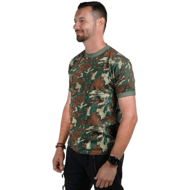 Camiseta Militar Camuflada - Elite - Arsenal Tático