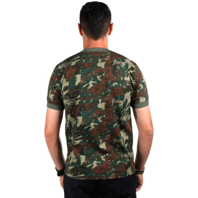 Camiseta Militar Camuflada - Elite - Arsenal Tático