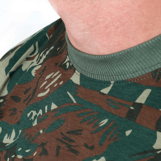 Camiseta Militar Camuflada - Elite - Arsenal Tático