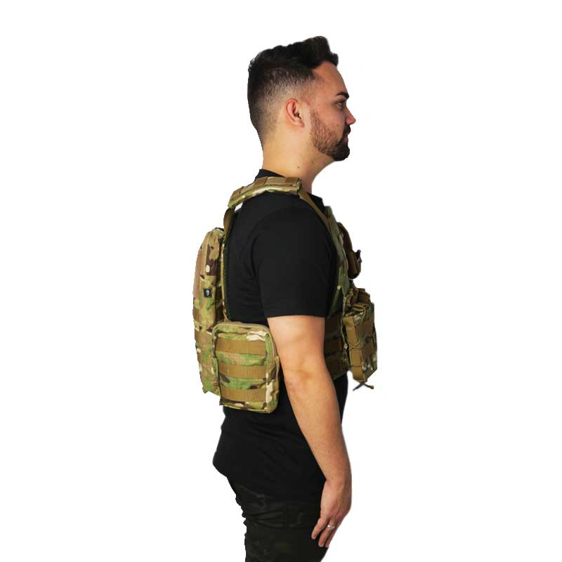 Colete Modular Plate Armor Multicam - Bravo - Arsenal Tático