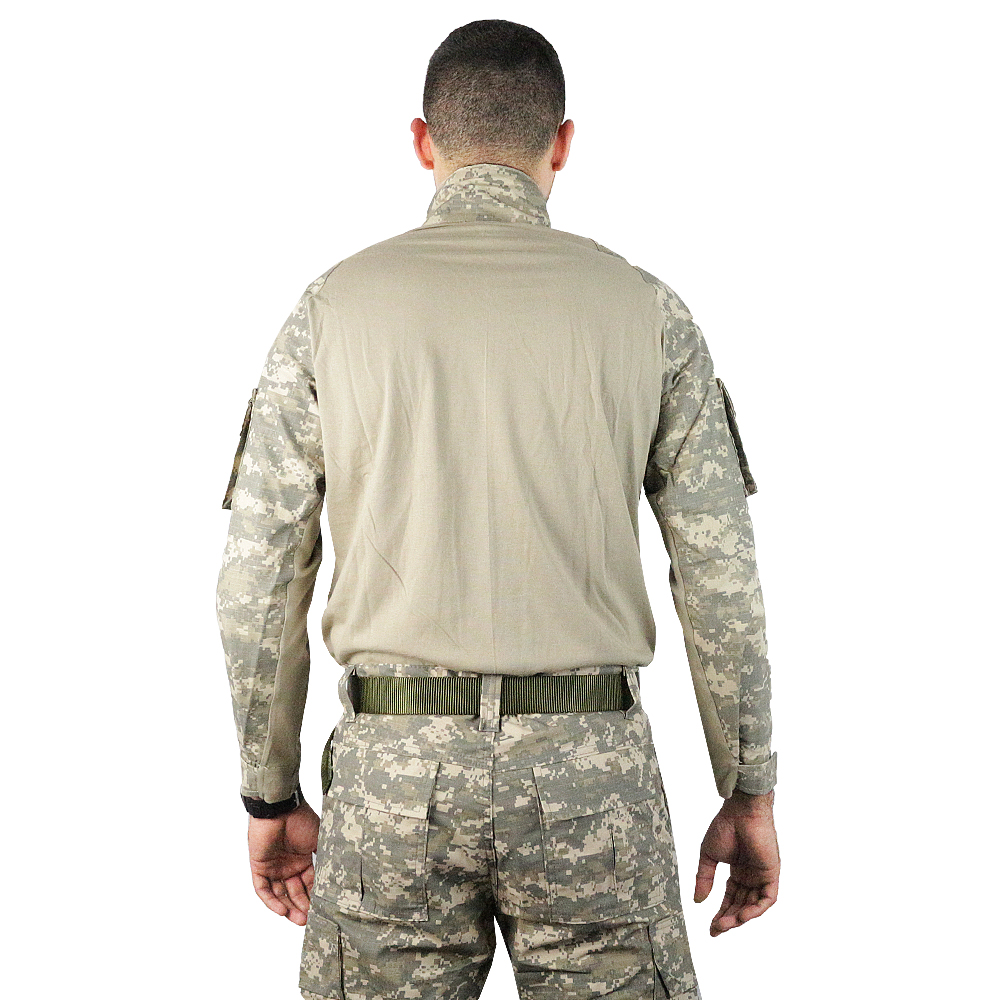 Combat Shirt Digital Areia | Bravo Militar - Arsenal Tático