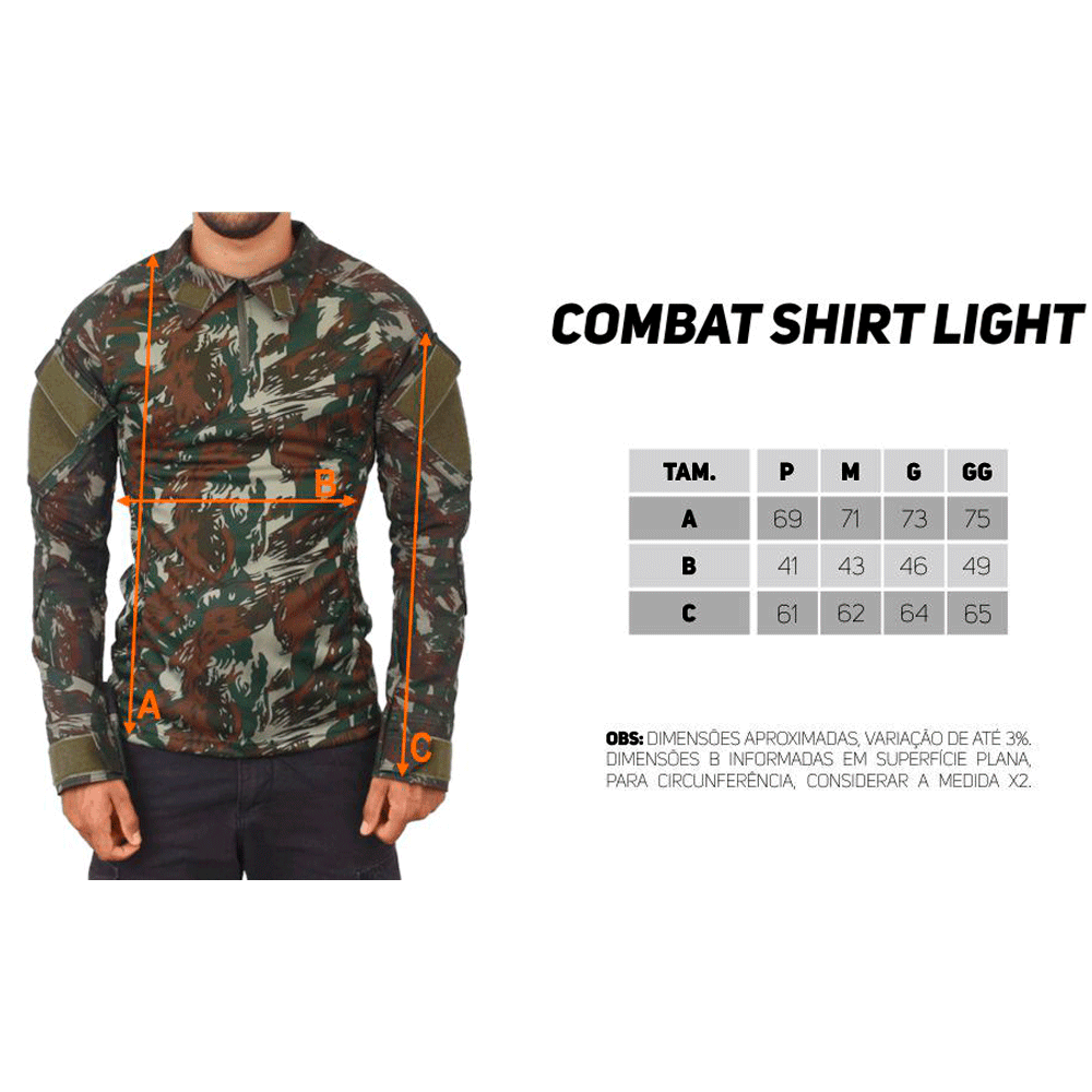 Gandoleta Camuflada Exército - Atack - Arsenal Tático