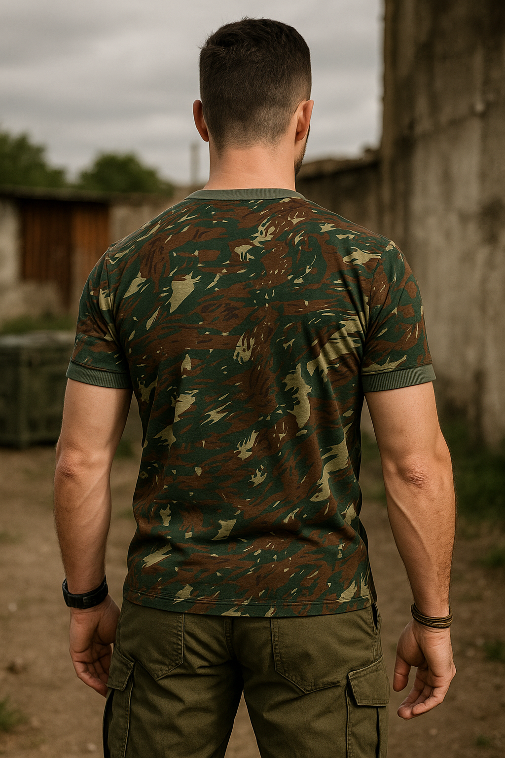 Camiseta Militar Camuflada - Elite