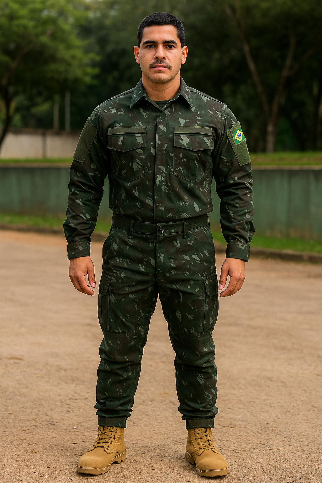 Calça Militar Camuflada Eb Modelo Novo 2024 Ripstop Alta Solidez