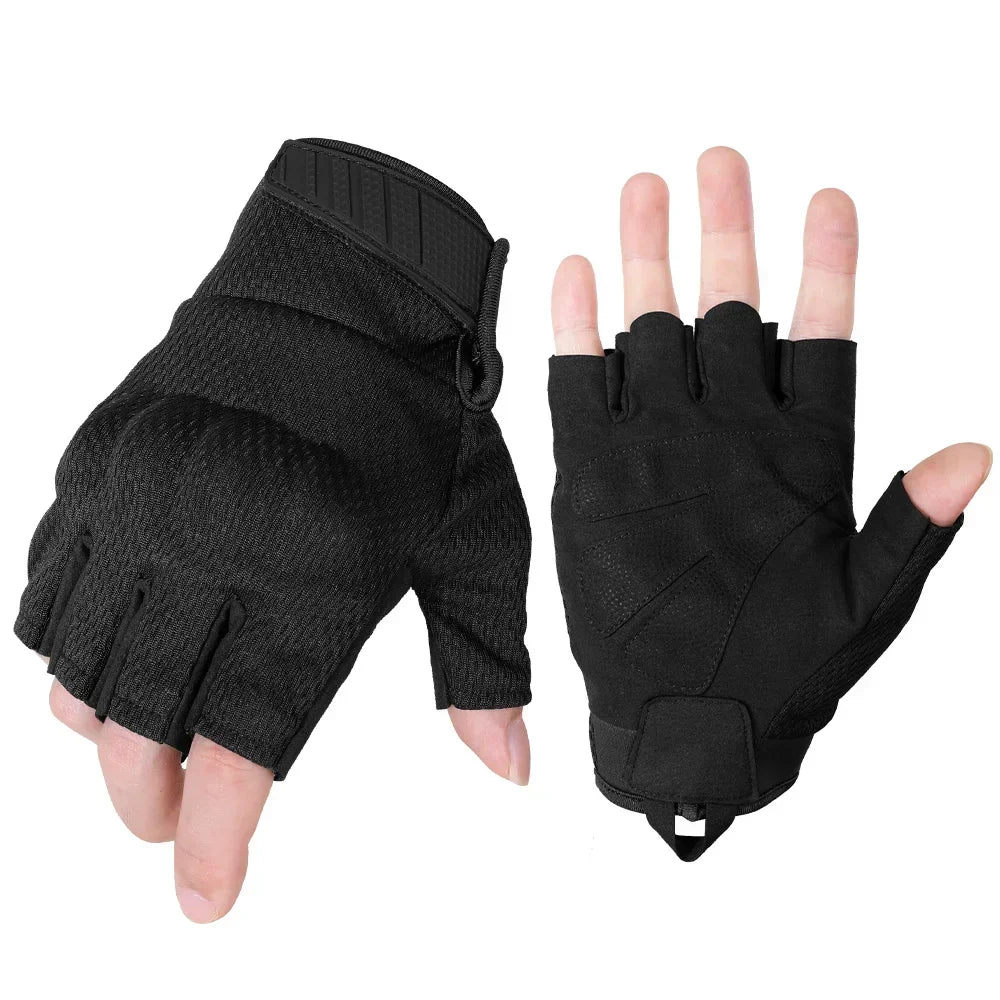 Tactical Gloves Touch Screen Outdoor Sports Cycling Hiking Camping Hunting Shooting Combat Airsoft Work Non-slip Protective Gear - Arsenal Tático