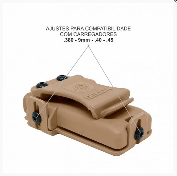 Porta Carregador Universal Velado Bélica - Arsenal Tático