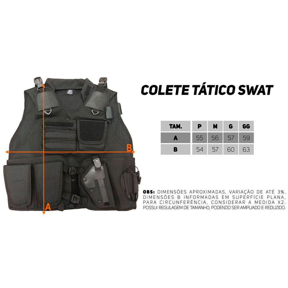 Colete Tático Swat