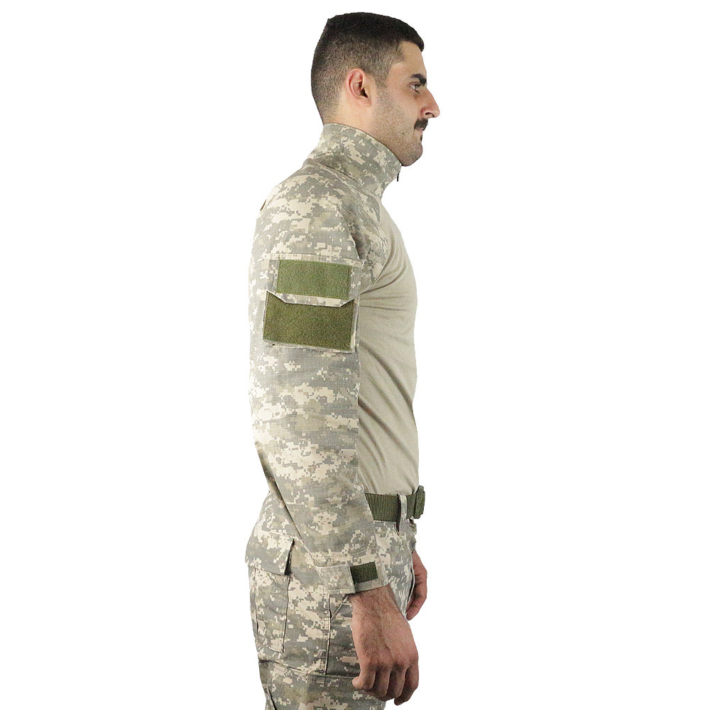 Combat Shirt Digital Areia | Bravo Militar